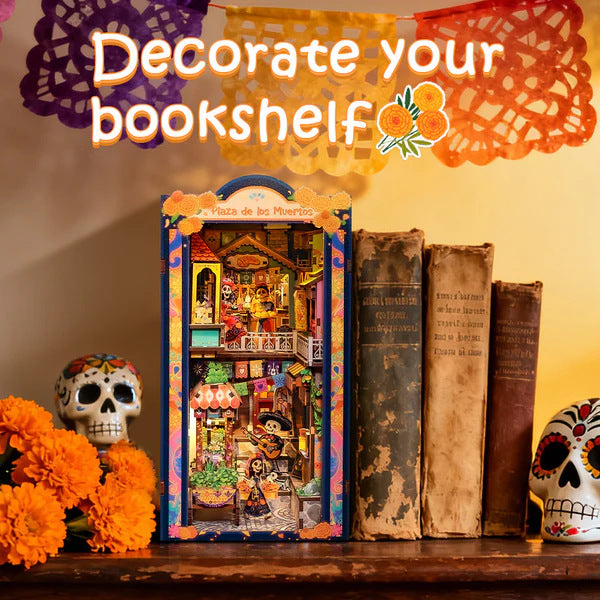 CuteBee Book Nook Kit - Plaza De Los Muertos