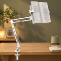 Adjustable Reading Stand & Book Holder – Floor & Desk Mounted Hands-Free Reading Support
