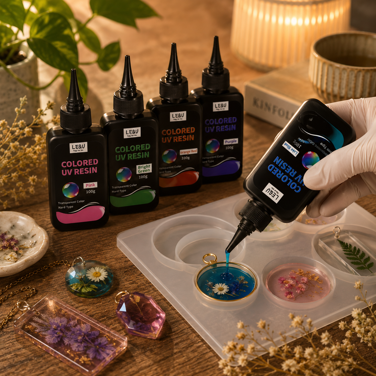 Colour UV Resin