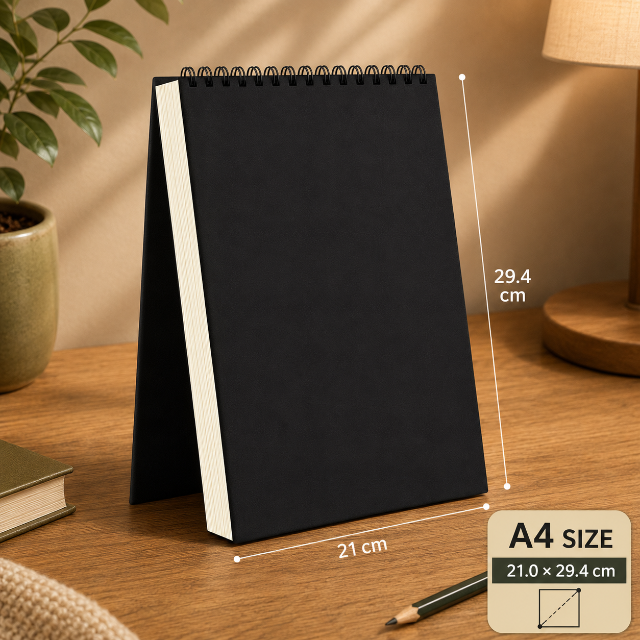 Premium Thickened Paper Sketchbook | Spiral Bound Drawing & Art Pad (16K, A4 & 8K)