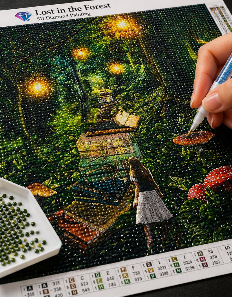 Lost in the Forest Diamond Painting Kit