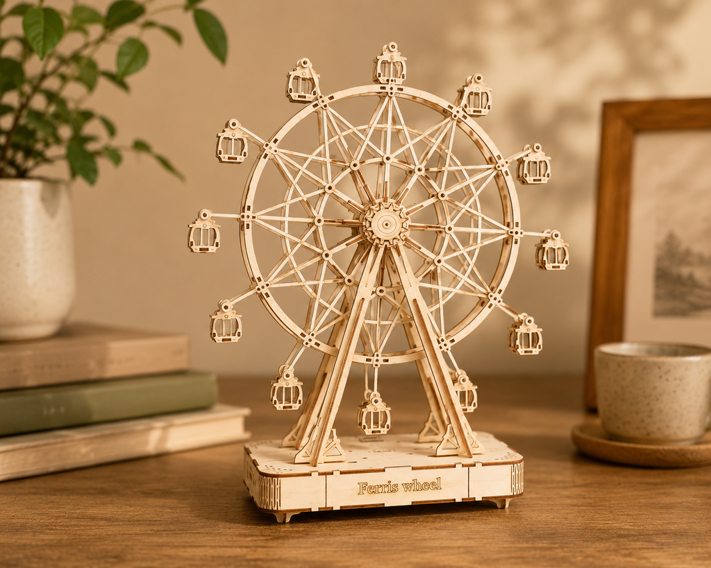 3D Wooden Puzzle & Model Collection