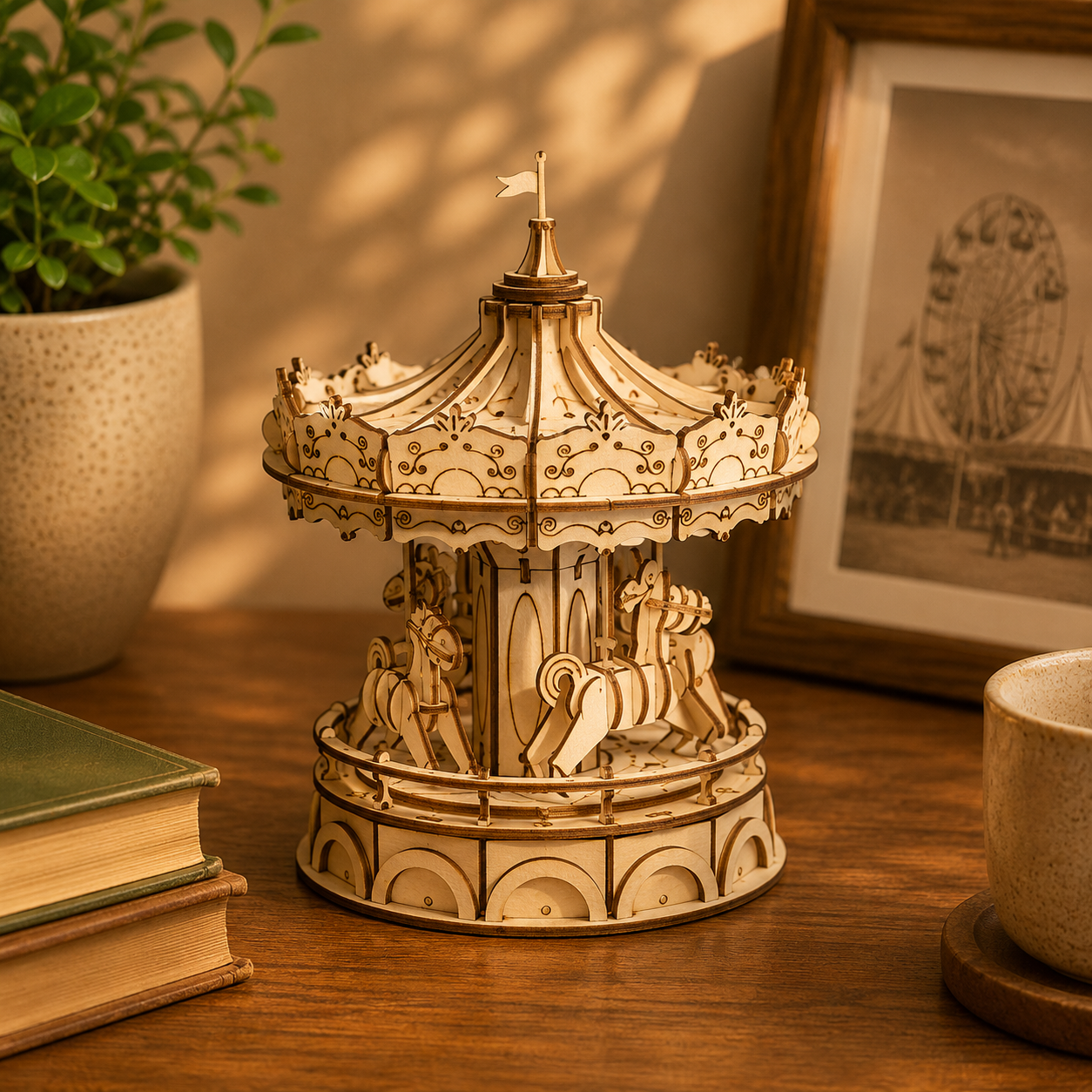 3D Wooden Puzzle & Model Collection