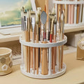 360° Rotating Art Brush & Tool Organiser | Desktop Storage Holder for Paint Brushes, Diamond Painting Pens & Craft Tools