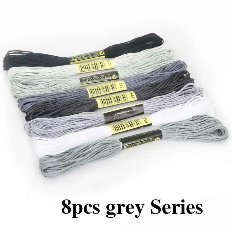 Rainbow Embroidery Thread Set | Multicolour Cross Stitch & Sewing Floss Collection